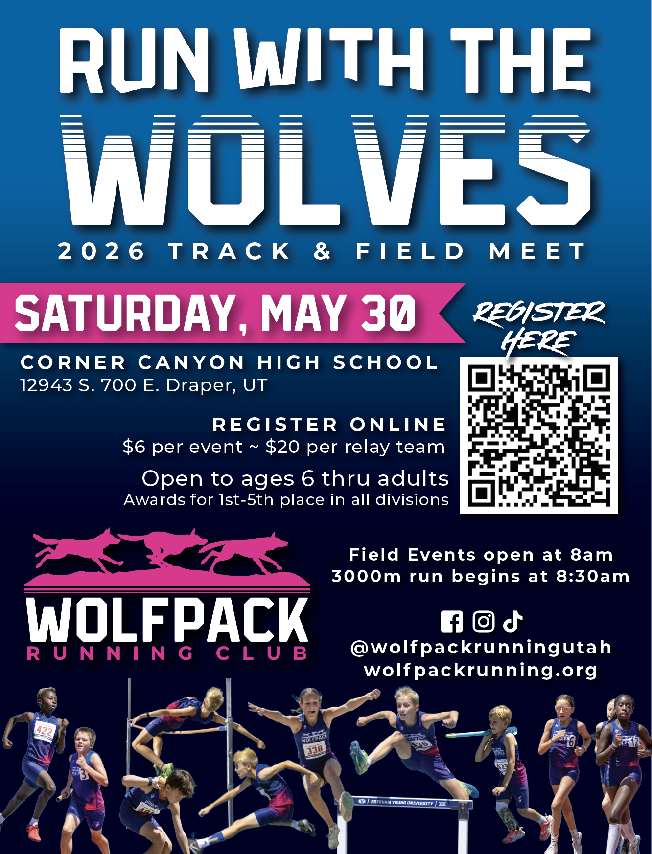 Run with the Wolves Track & Field Meet